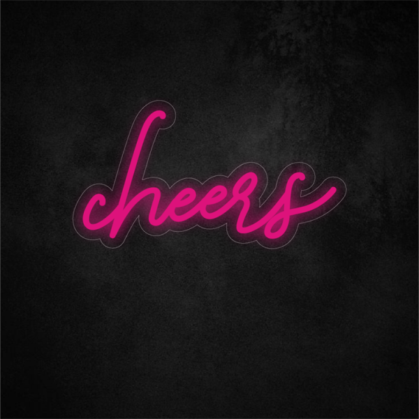 Cheers Neon Sign 10.8×5.9in/27.5×14.9cm