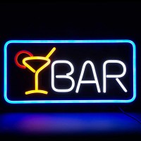 Bar Neon Sign 20×10in/50.8×25.4cm