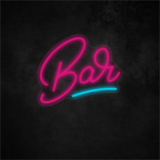 Bar Neon Sign 11.8×9.8in/30×25cm