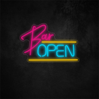 Bar Open Neon Sign 16×10.4in/40.6×26.4cm