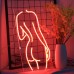 Woman Back View Neon Light Sign (Red) 20×10.5in/50.8×26.7cm