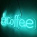 Coffee Neon Sign 14in×6in/35.6×15.2cm