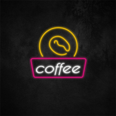 Coffee Neon Sign 20×18.2in/50.8×46.2cm