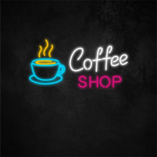 Coffee Shop Neon Sign 25×12.7 in/63.5×32.2 cm