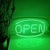 Open Neon Sign 17.7×11.8in/45×30cm