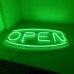 Open Neon Sign 17.7×11.8in/45×30cm