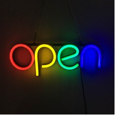 Open Neon Lights Signs