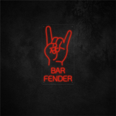 Bar Fender Neon Sign 26.8×14.6in/68×37cm