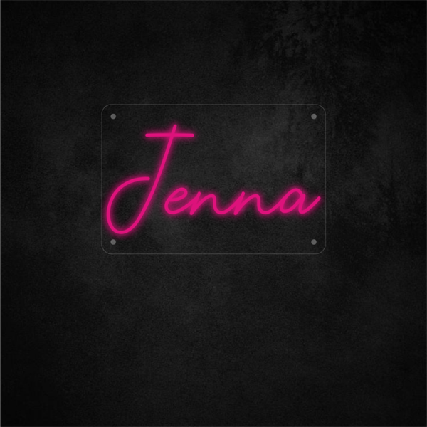 Jenna Neon Sign Light 17.7×11.8in/45×30cm