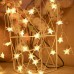 LED five-pointed star-shaped light string