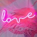 Love Neon Sign Light (Pink)