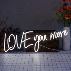 Neon Sign For Wedding Love You More