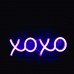 LED Neon Light Signs- XOXO (Purple)