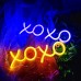 LED Neon Light Signs- XOXO ( Warm White )