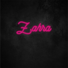 Zahra Neon Sign 15.7×6.3in/40×16cm